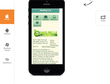 Tablet Screenshot of haulingla.com